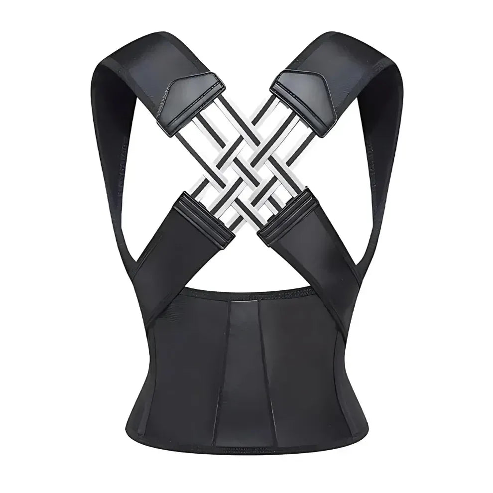 Posture Corrector Belt for Men & Women, Adjustable Shoulder Support for Back & Spine Alignment (Color as Available)