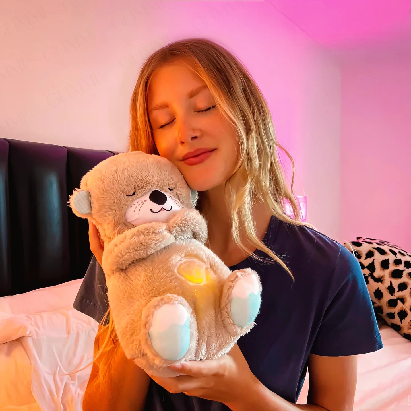 Breathing Teddy Bear Soothing Companion for Anxiety & Sleep