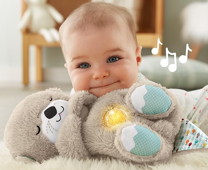 Breathing Teddy Bear Soothing Companion for Anxiety & Sleep